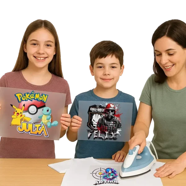 Impression sur film DTF – Personnalise avec ton image