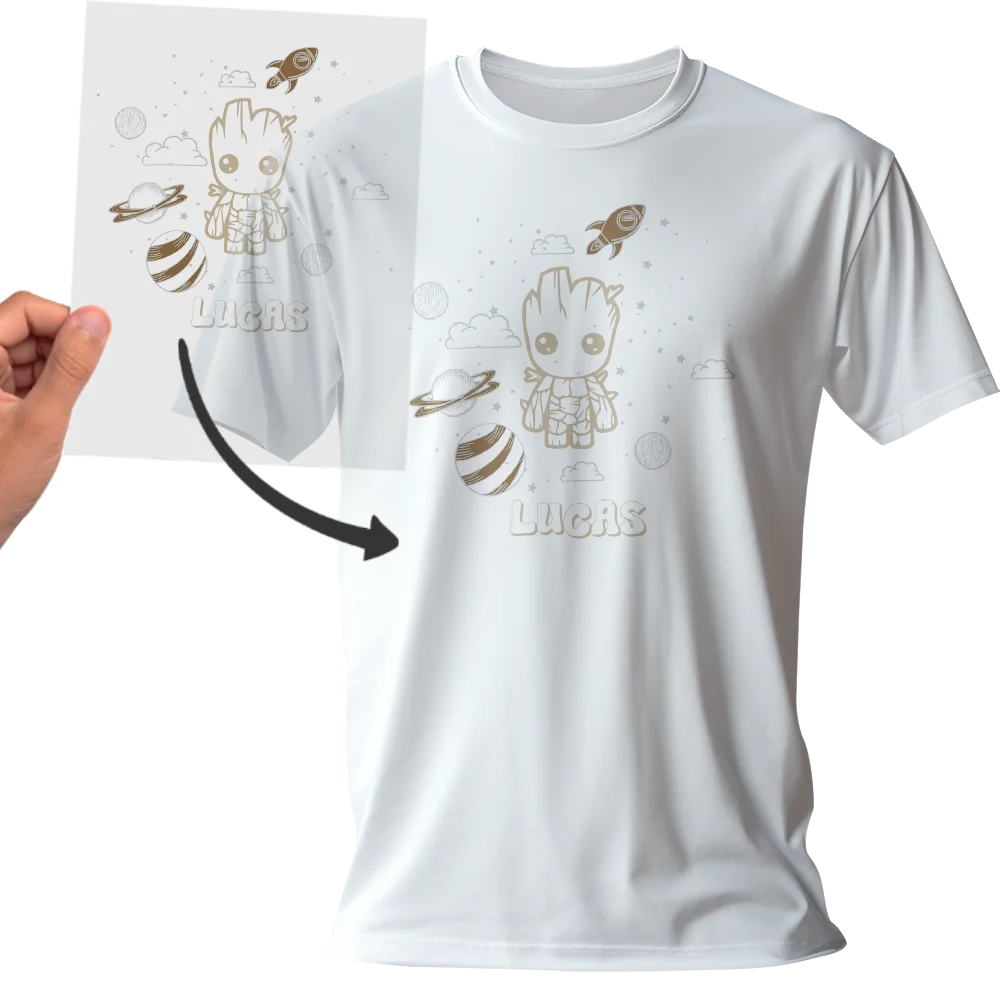 CosmoRoot-. Film DTF Groot design CosmoRoot – Image 1