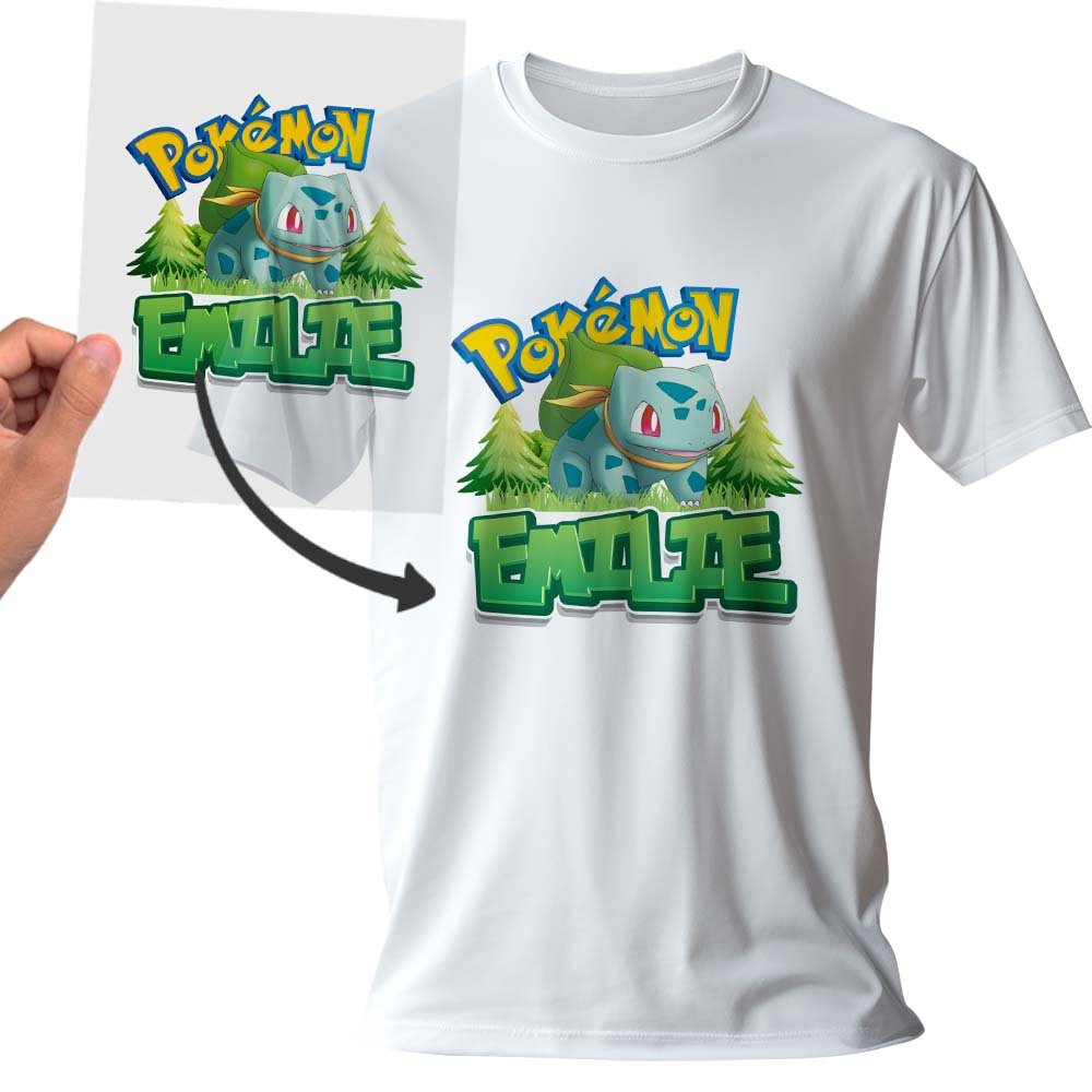 EMILIE-Jungle Film DTF Pokémon Jungle – Image 1