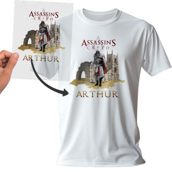 Film DTF Assassin's Creed design Ezio