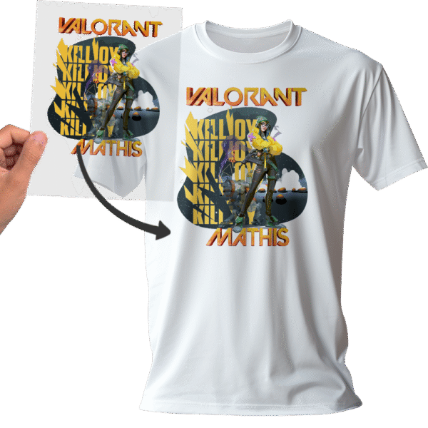 Film DTF Valorant design Killjoy