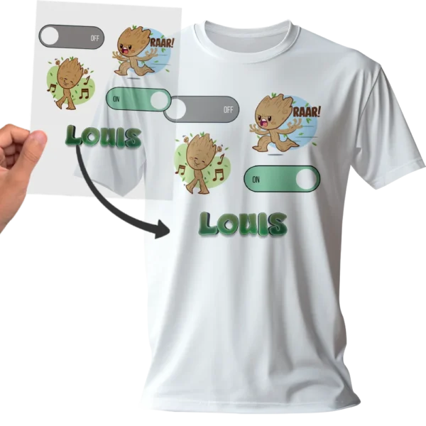 Film DTF Groot design MoodRoot