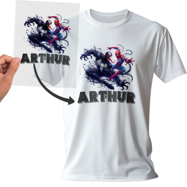 Film DTF Spiderman design Spidark