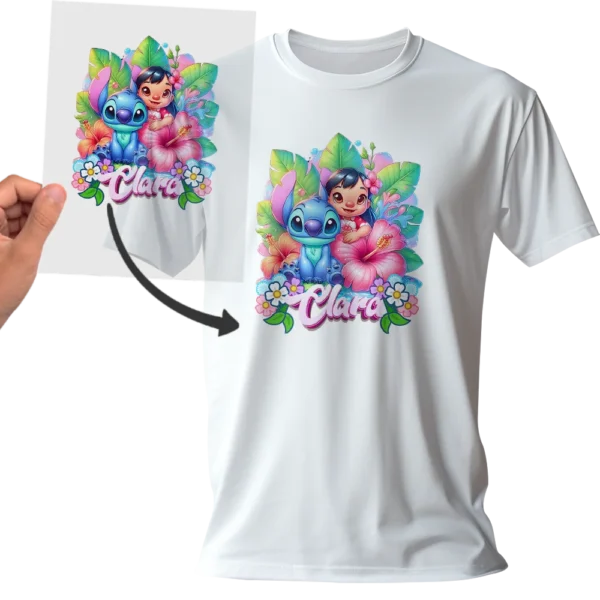 Film DTF Stitch design Tropiflair